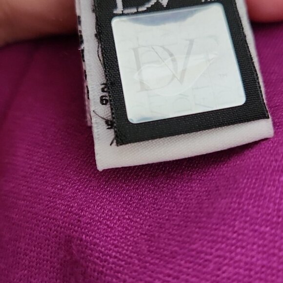 DIANE VON FURSTENBERG | Agatha Knit Dress Purple Sz 2 - Picture 9 of 9